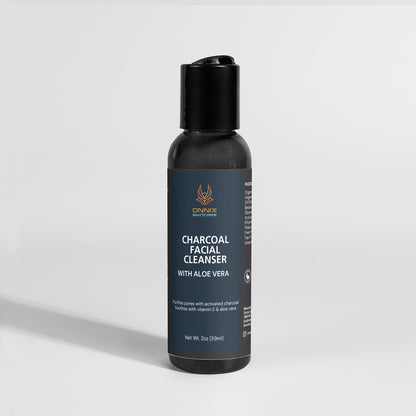 Charcoal Facial Cleanser with Aloe Vera