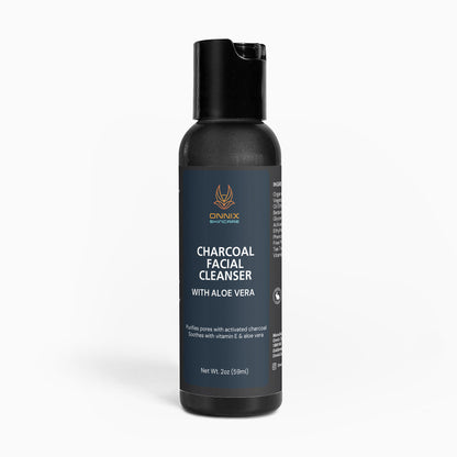 Charcoal Facial Cleanser with Aloe Vera