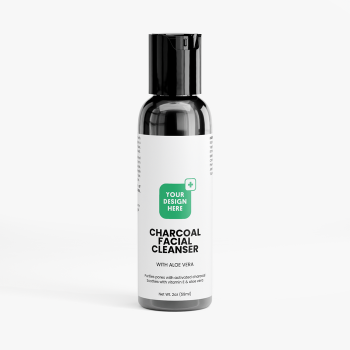 Charcoal Facial Cleanser with Aloe Vera