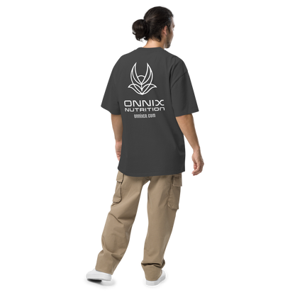 Onnix Nutrition Oversized Faded Tee - White Logo