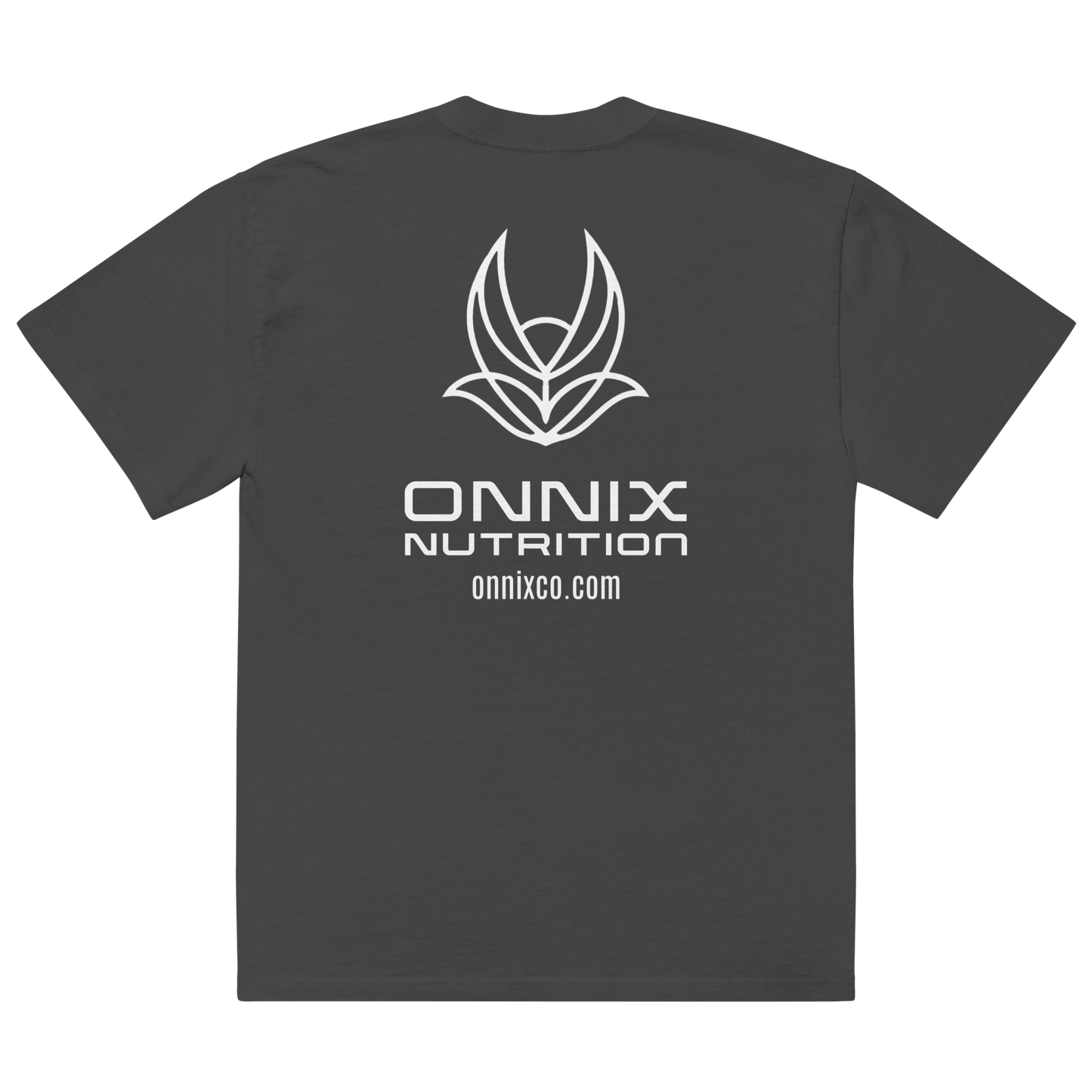 Onnix Nutrition Oversized Faded Tee - White Logo