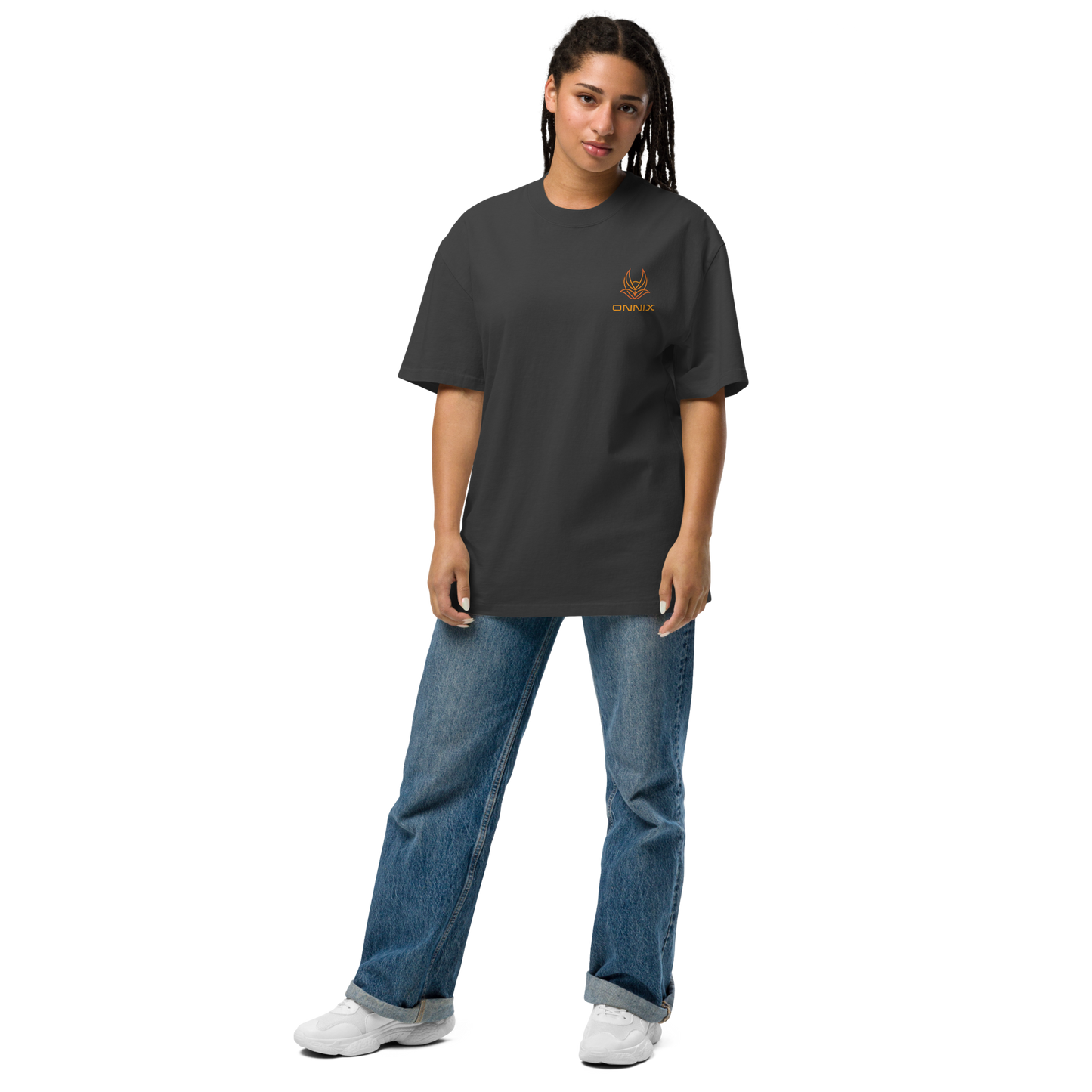 Heavy Sets & Caffeine - Oversized Faded Tee