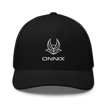 Onnix White Logo - Mesh Trucker Cap