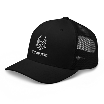 Onnix White Logo - Mesh Trucker Cap