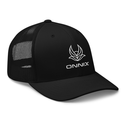 Onnix White Logo - Mesh Trucker Cap