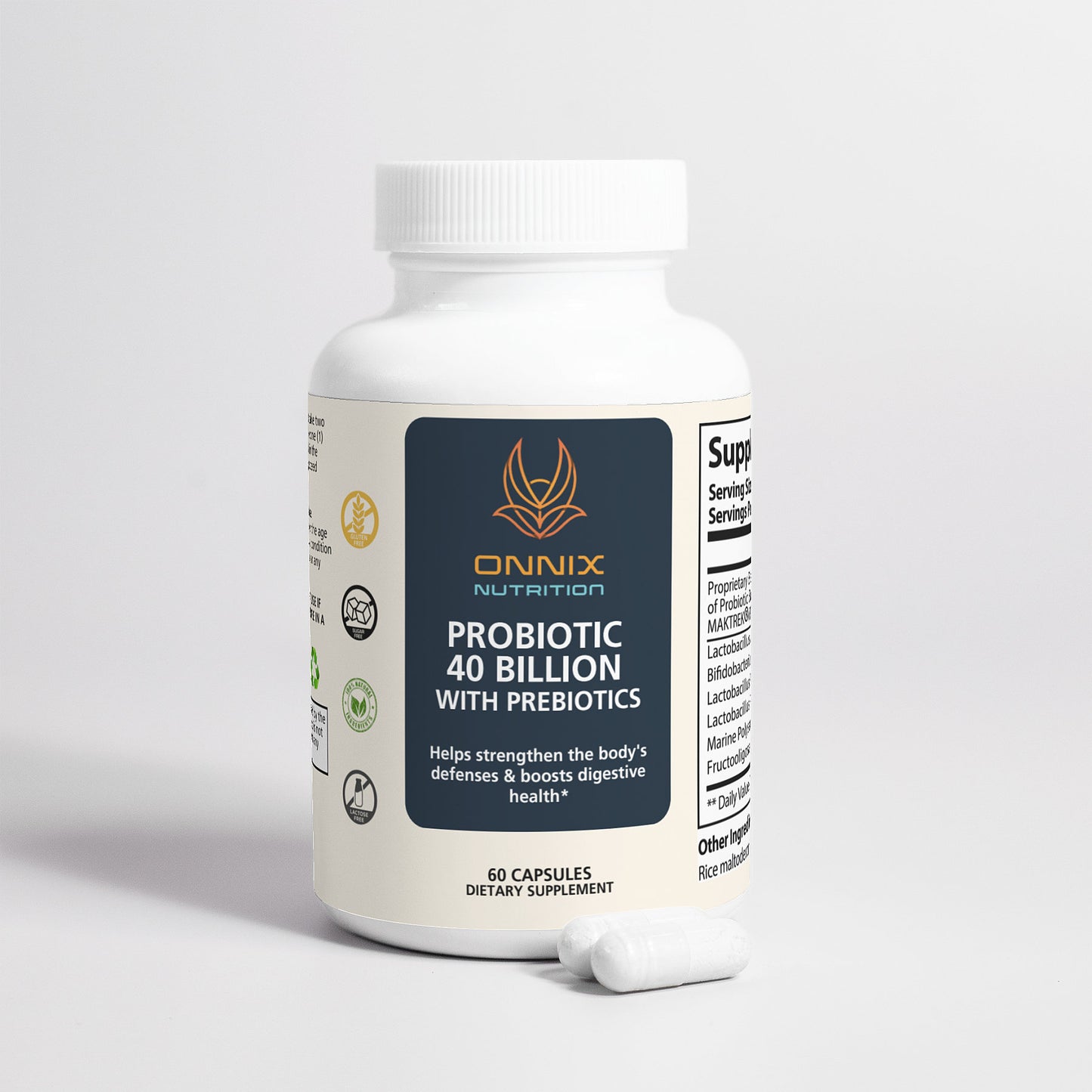 Probiotic 40 Billion with Prebiotics