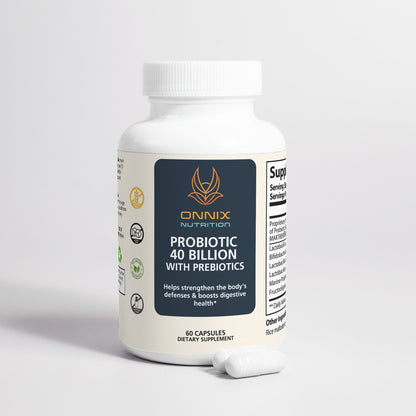 Probiotic 40 Billion with Prebiotics