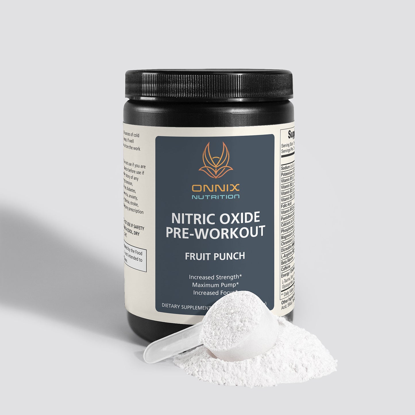 Nitric Oxide Pre-Workout Powder - Fruit Punch